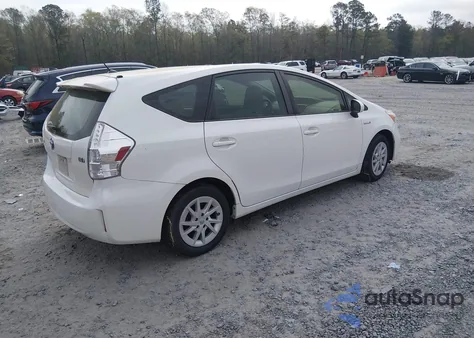 2013 Toyota Prius V Two из США, поврежденный, VIN JTDZN3EU9D3260939